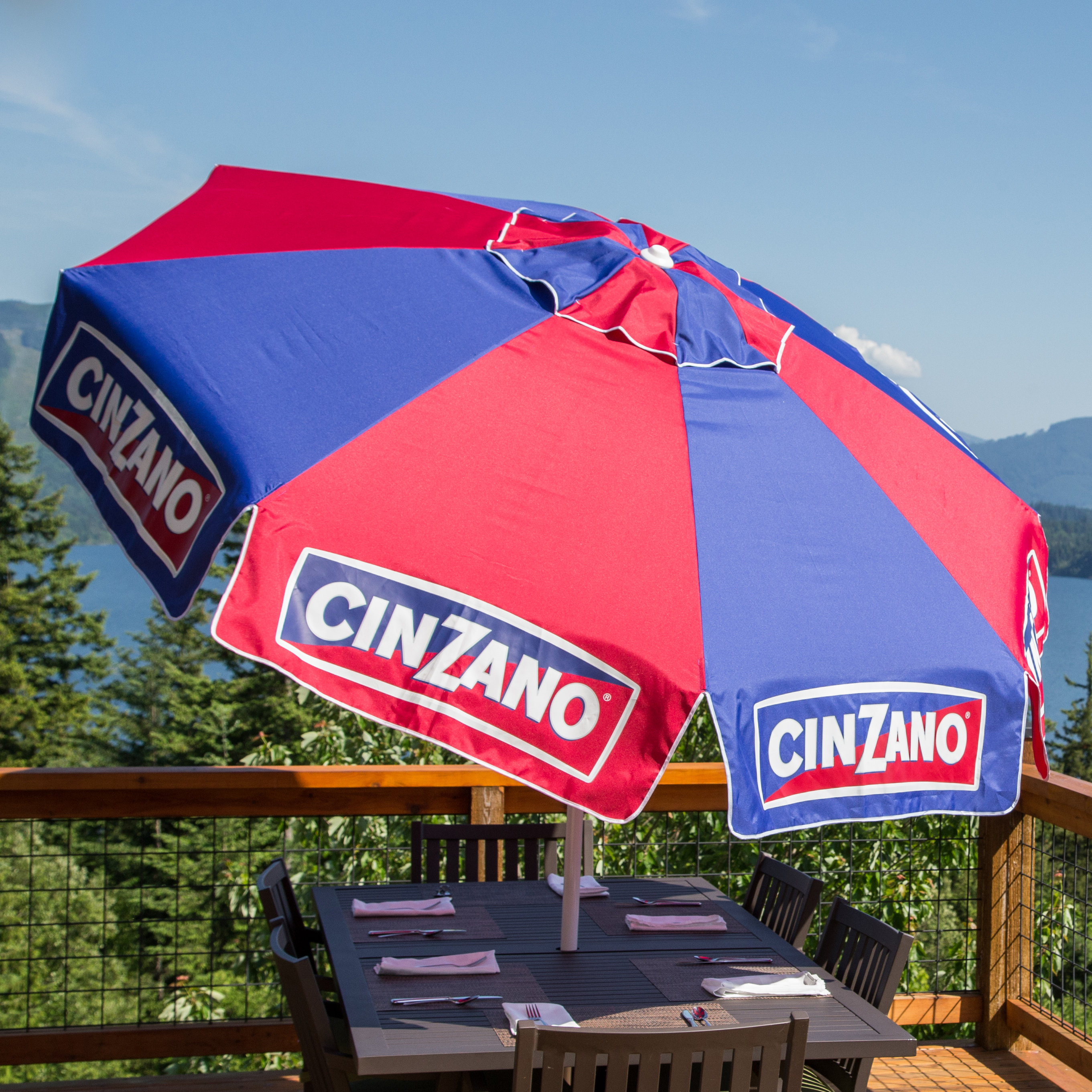 Heininger Holdings LLC 8' Cinzano Drape Patio Umbrella & Reviews